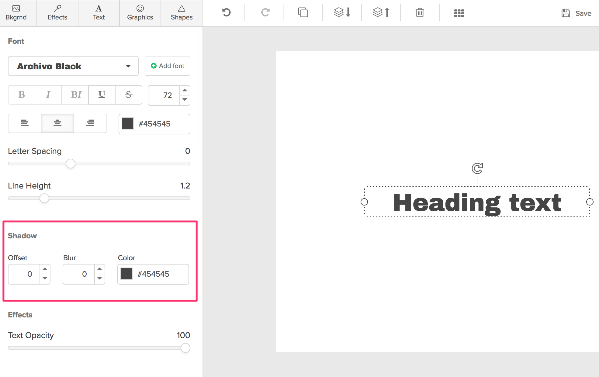 how-do-i-add-a-text-shadow-snappa-knowledge-base