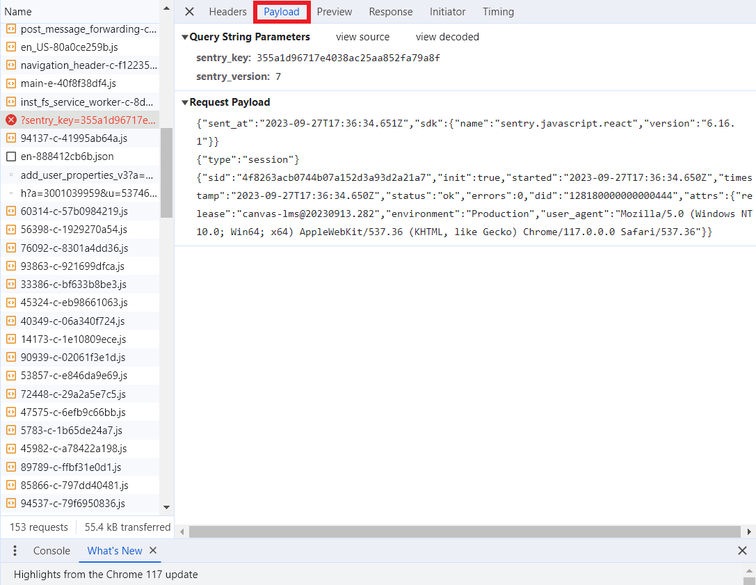 Inspect the Network and Console - PlayPosit Knowledge