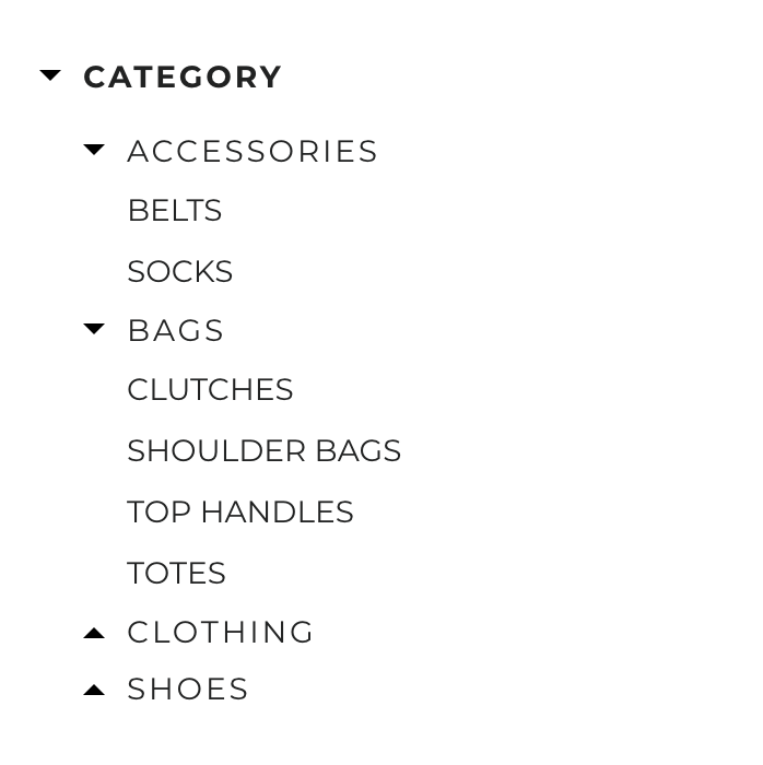 Parent-sub filter option