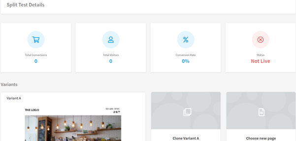 How to Select Another Page For a Split Test - Convertri Knowledge Base