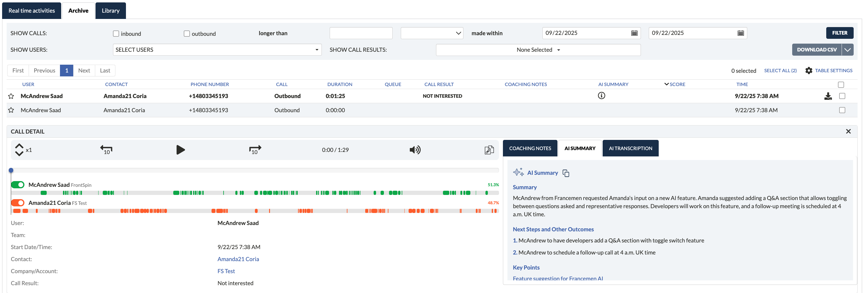 Release Notes 09.19.2025 - FrontSpin Knowledge Base