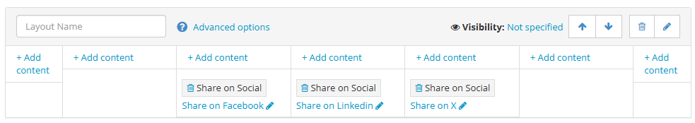 Share on Social Widget - Evessio Knowledge Base