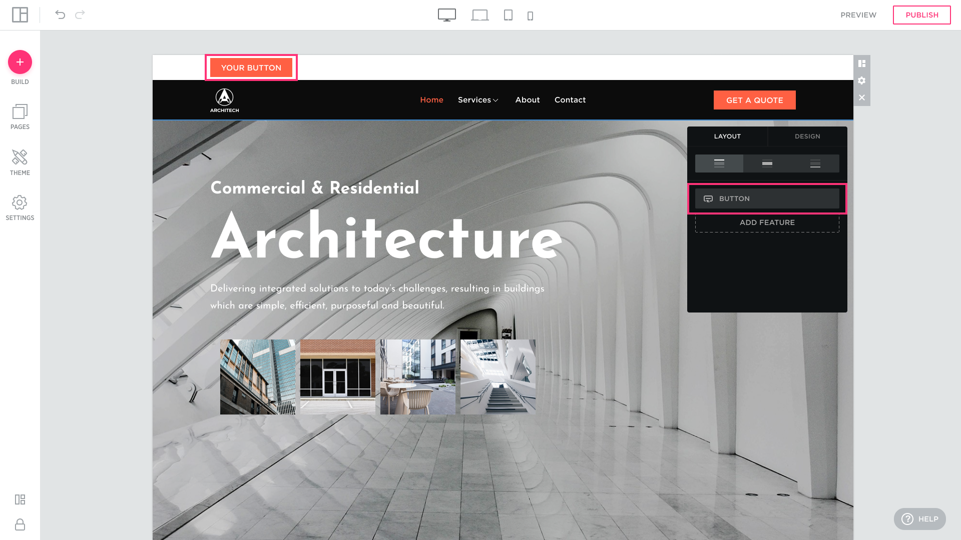 Menu site Builder Help