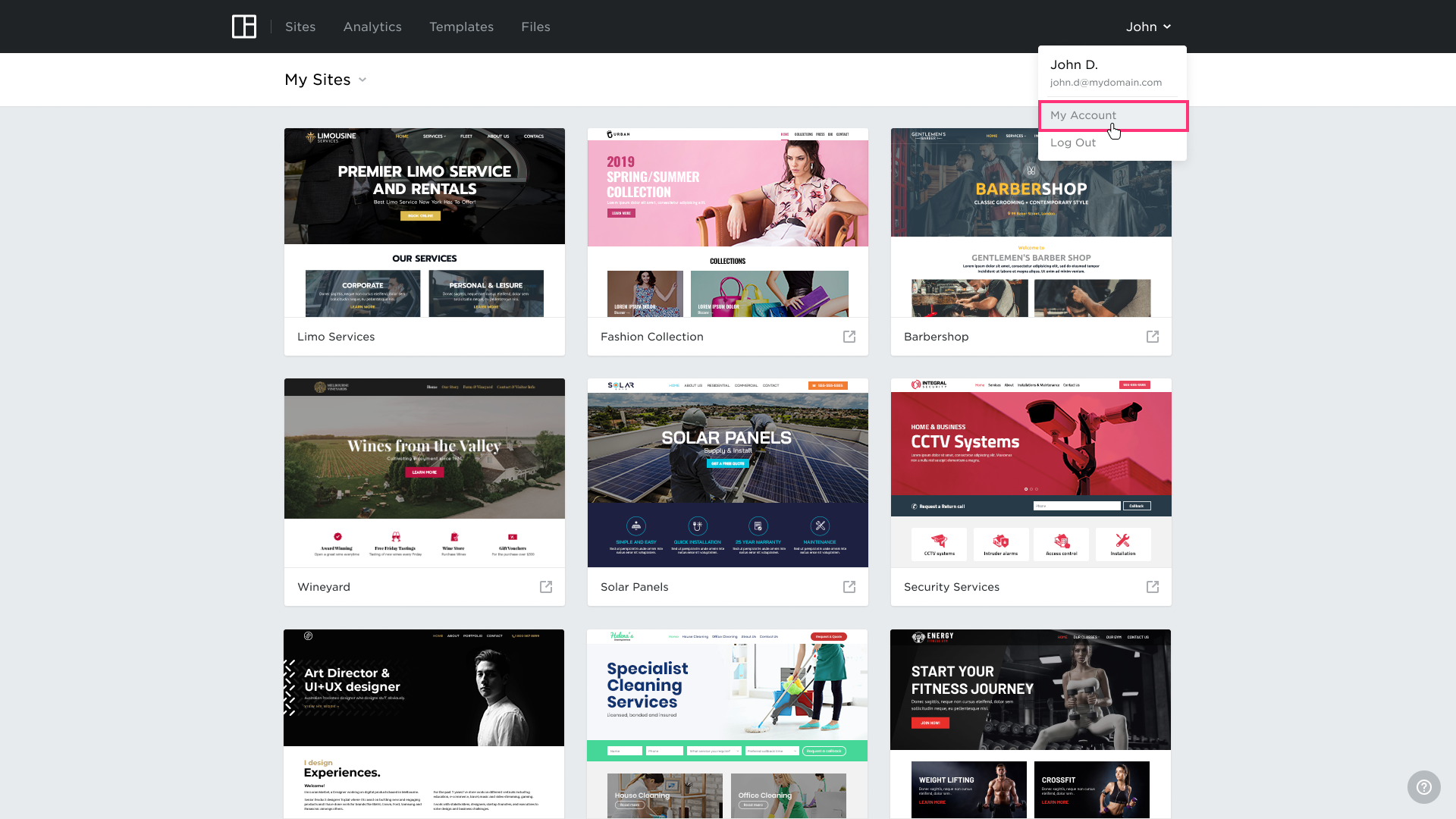 Updating Account Info White Label Help Articles