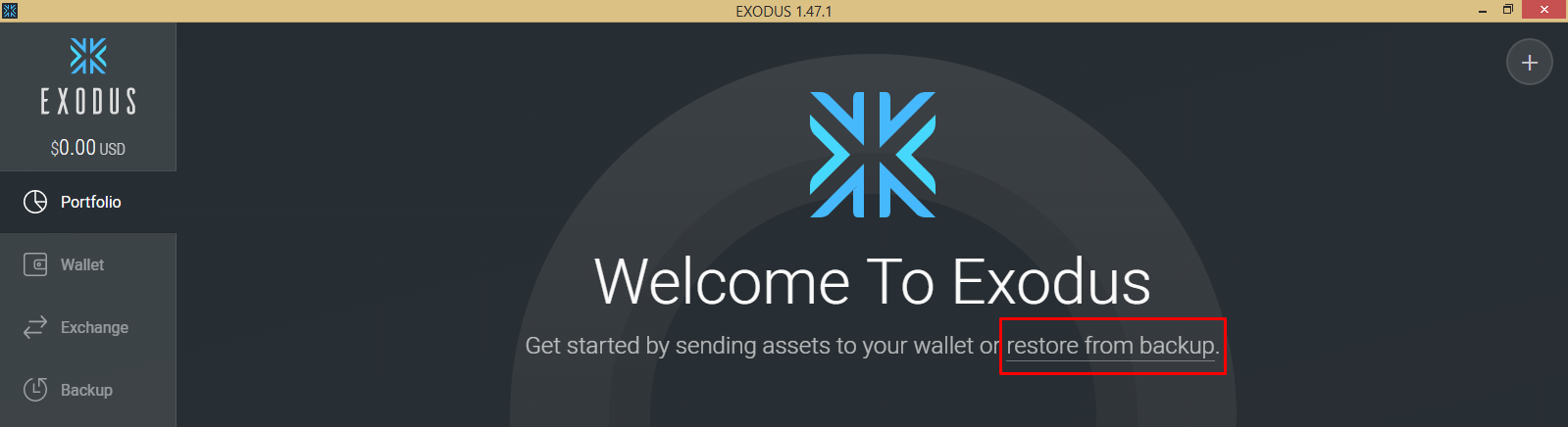 Giao diện Exodus