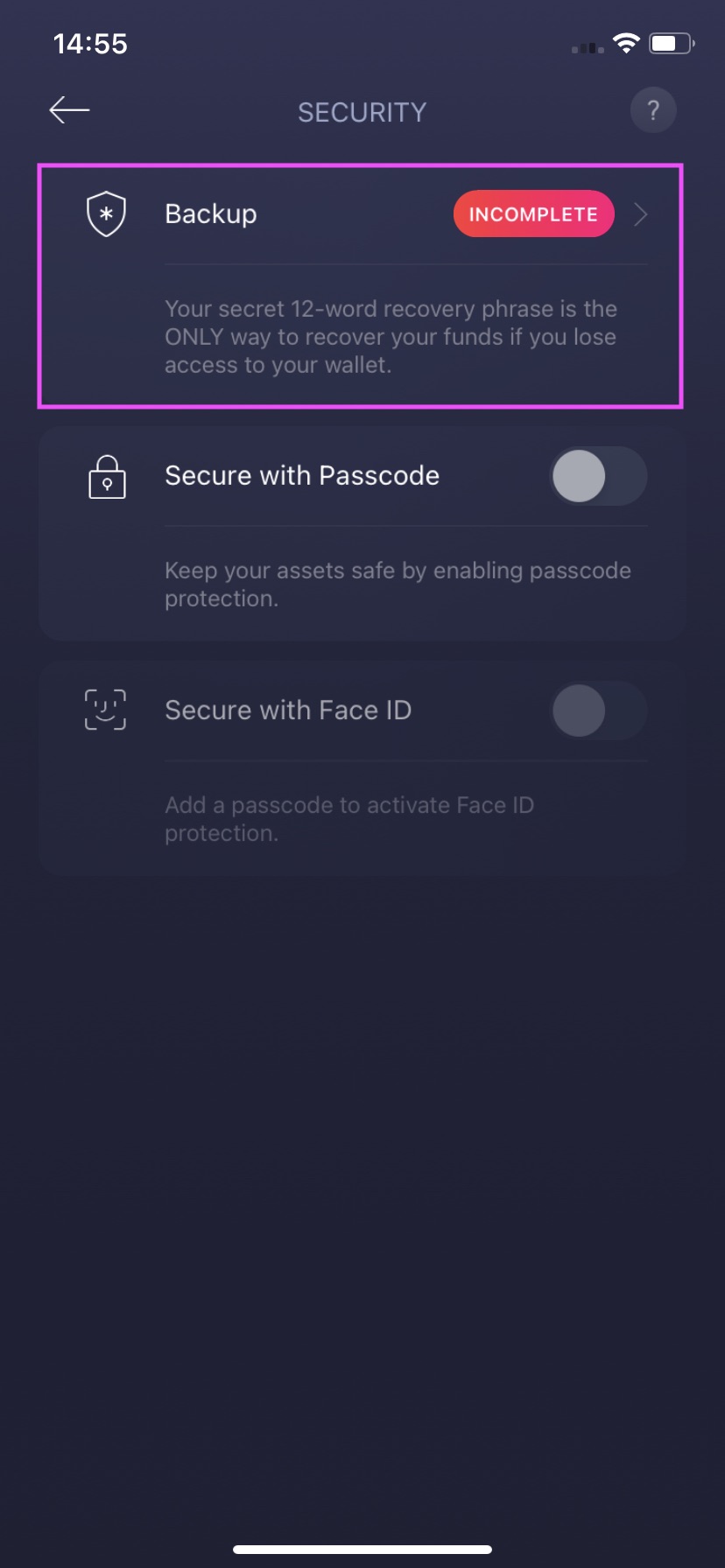 Crypto Recovery Phrase Wallet Recovery Phrase