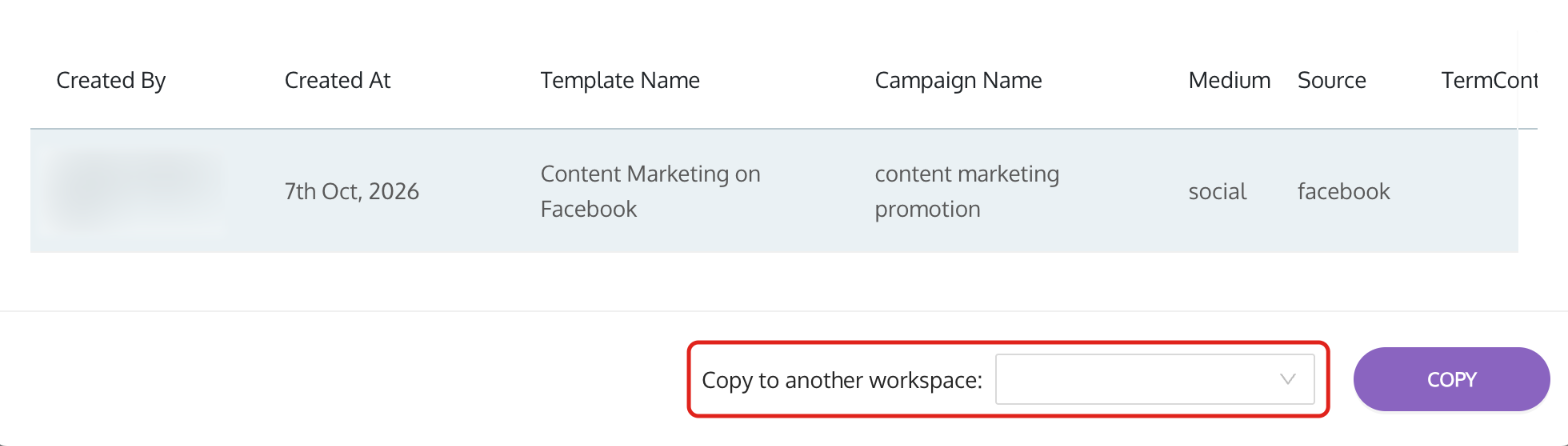 Copy to another workspace