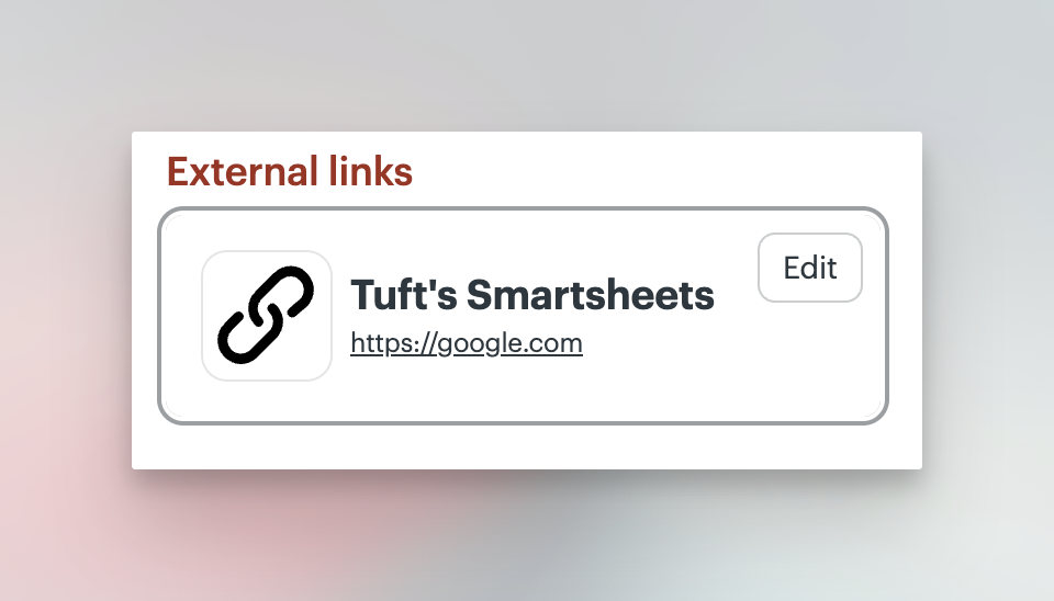 a screenshot of an external link with the edit button in the corner