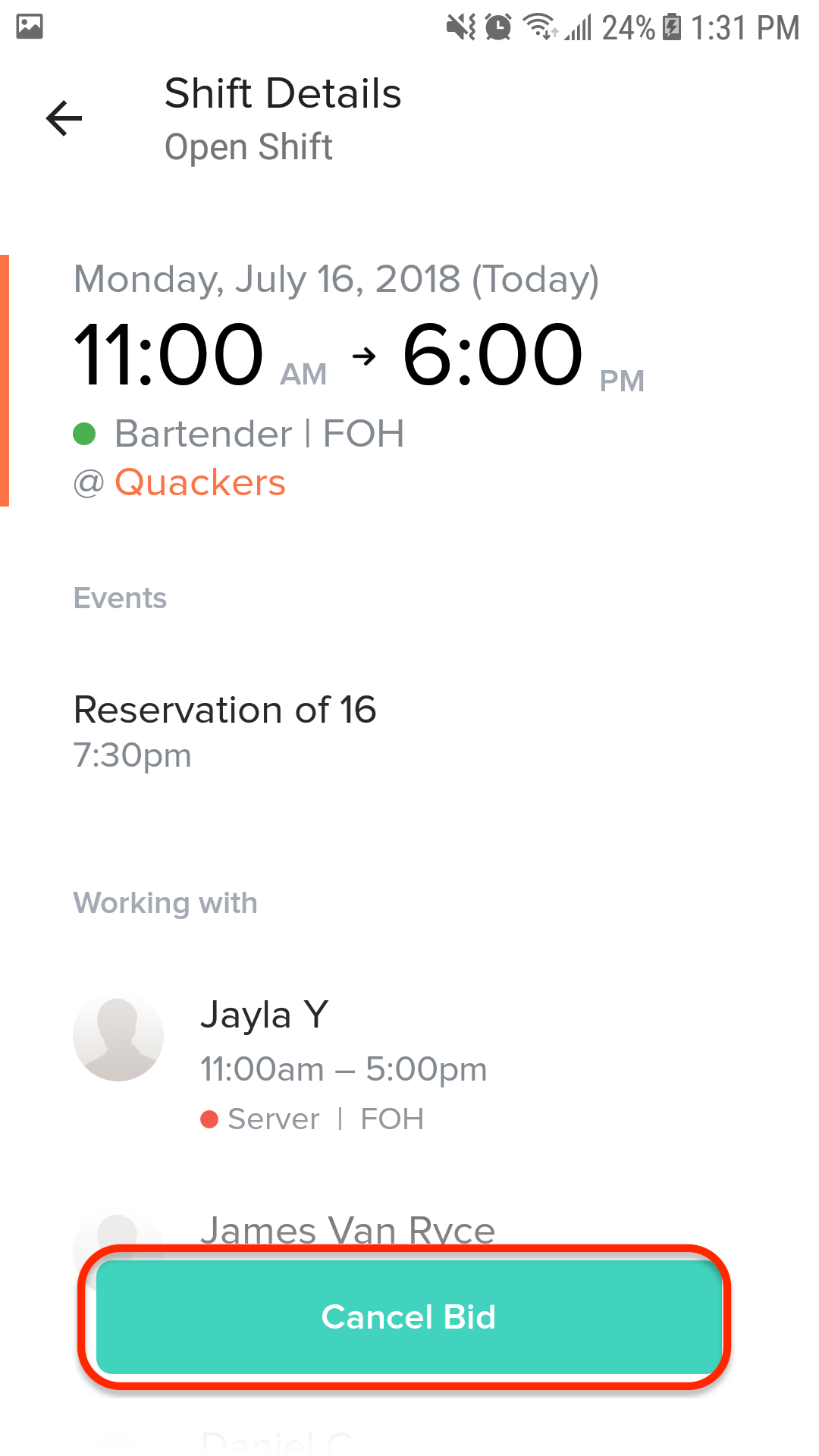 Bid On Extra Shifts (Mobile) 7shifts Support Center