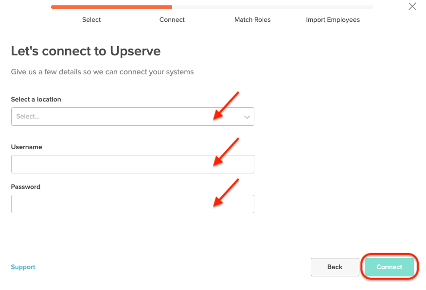 Upserve POS 7shifts Support Center