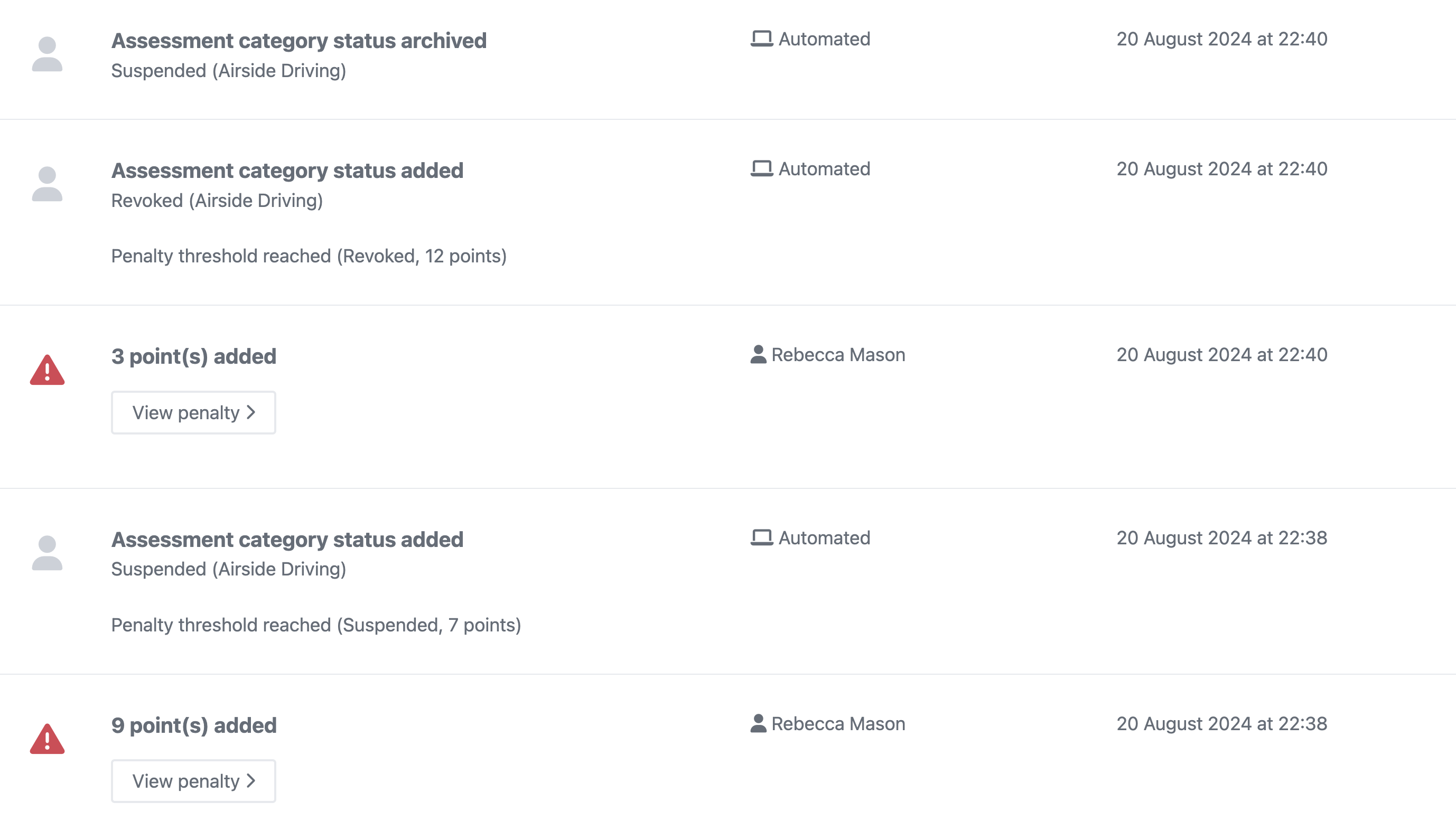 Automate ADP Status with Penalty Thresholds - AIRDAT Support Centre