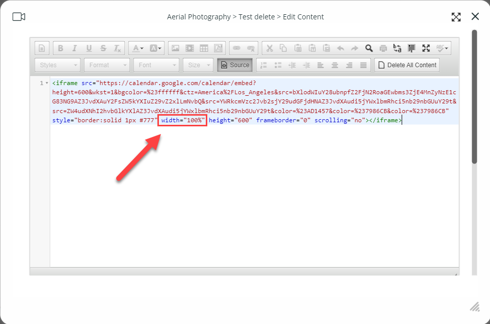 Embedding A Google Calendar MyHub Intranet Help
