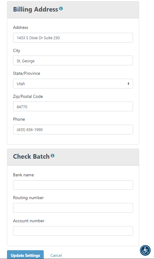 How do I change my facility contact information? Easy Storage Solutions