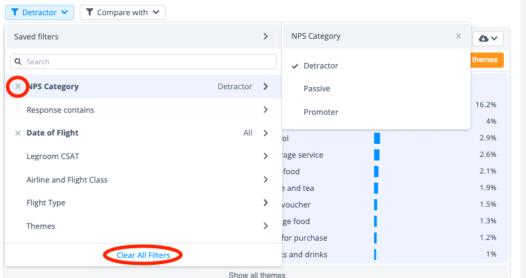 Filter updates June 2022 - Thematic Knowledge Base
