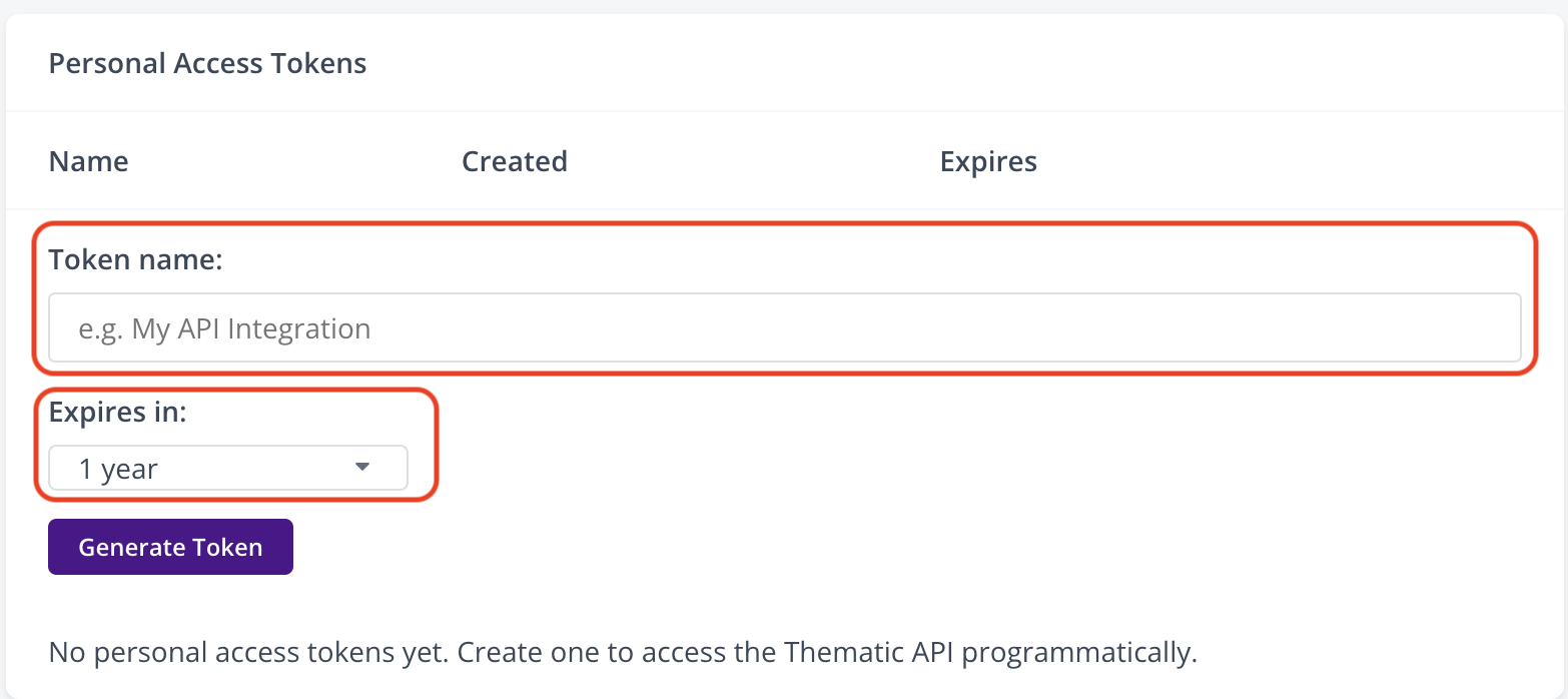 Personal Access Tokens (PATs) - Thematic Knowledge Base
