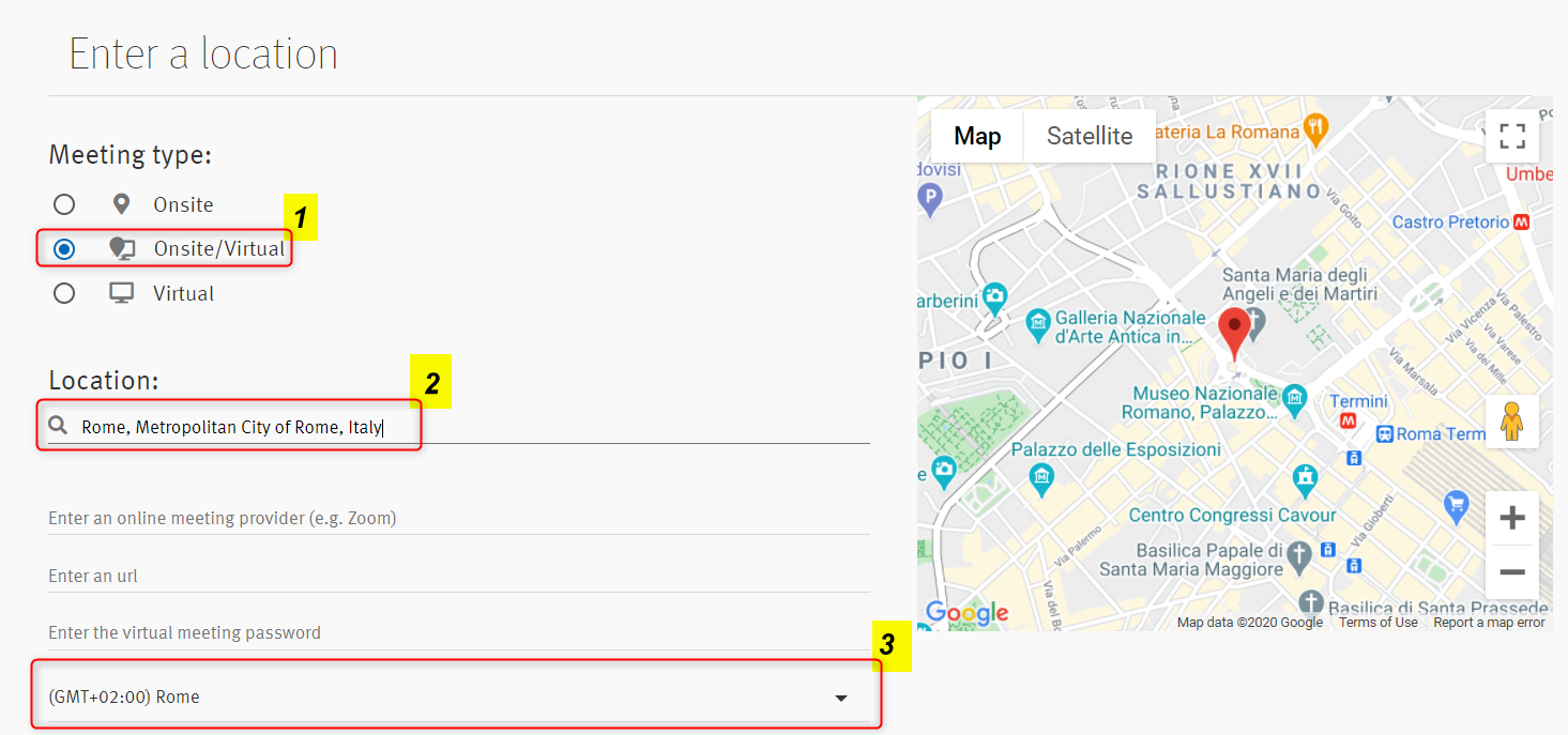 Create Meeting With Time ISO Helpdesk Knowledge Base