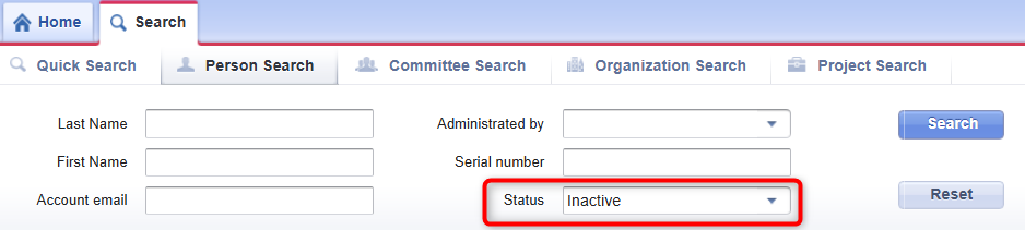 Identify inactive accounts