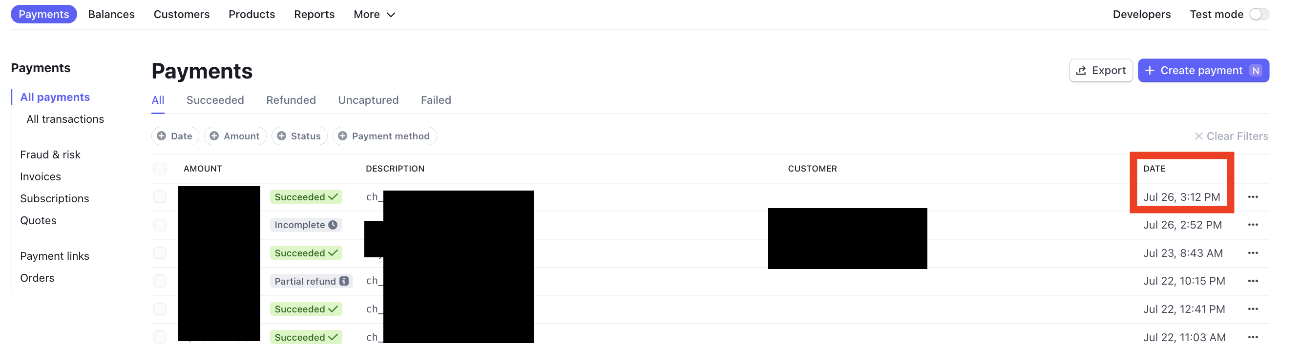 How Do I Look Up A Payment In Stripe Campground Booking Knowledge Base