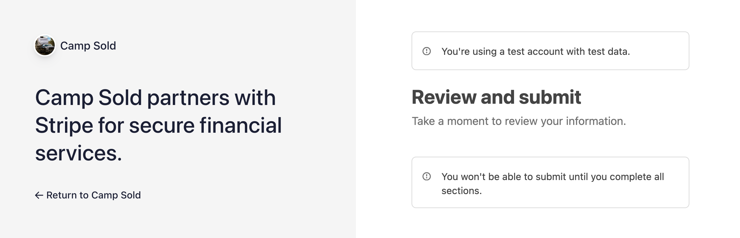 Connect your Stripe Account - Campground Booking Knowledge Base