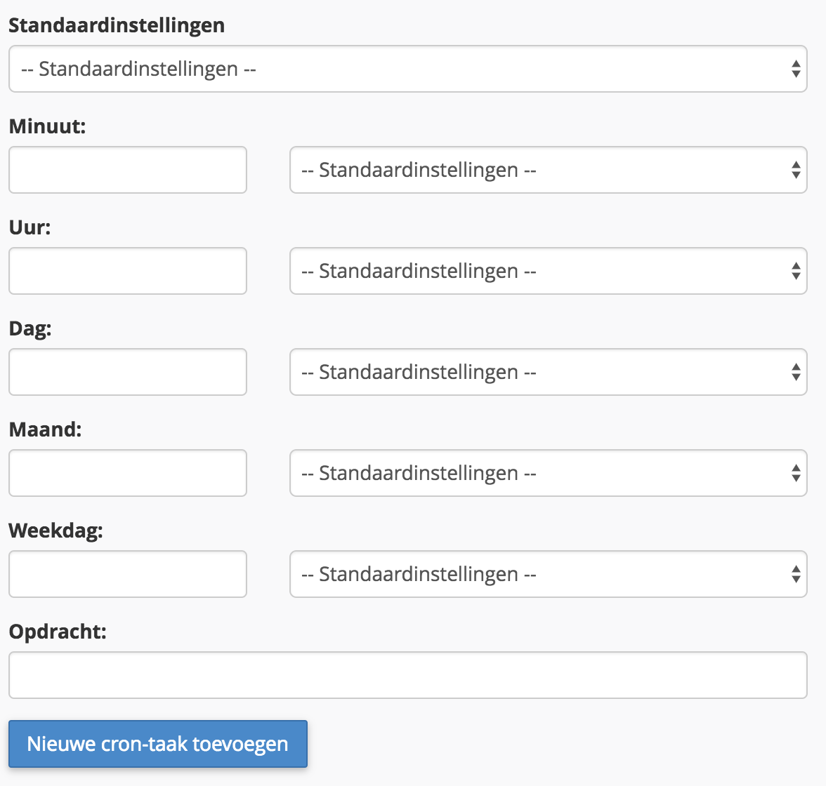 Hoe Configureer Ik Een Cronjob In Cpanel Hoasted Support