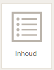 Blok Inhoud