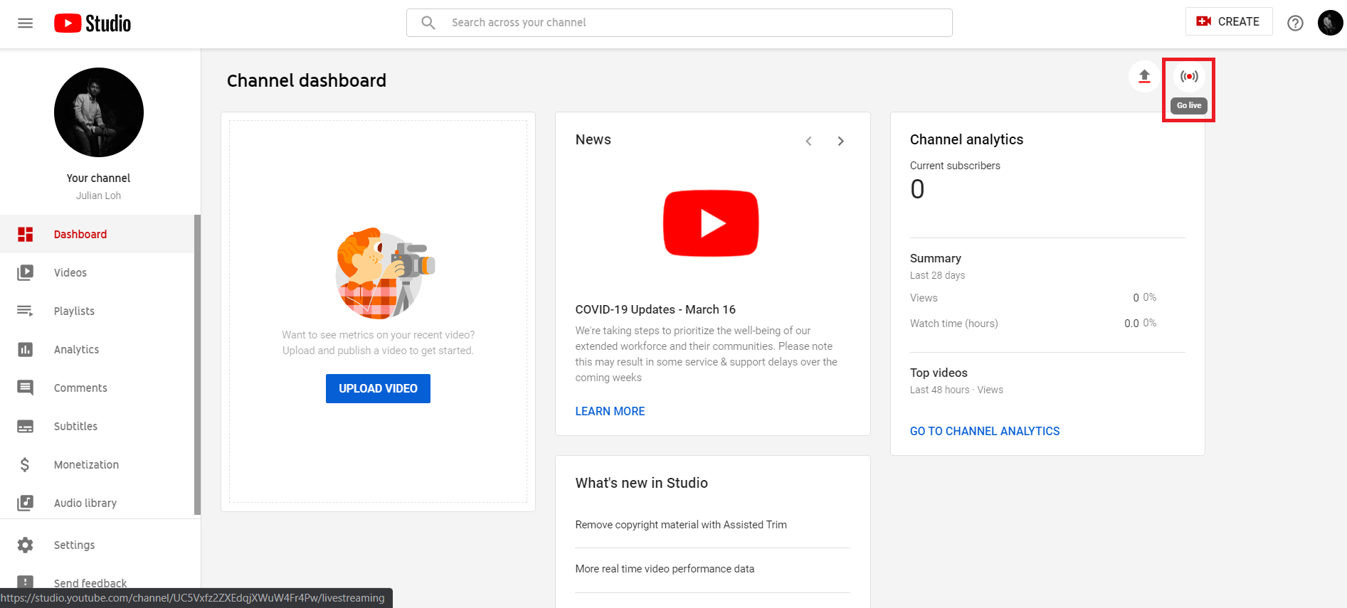Youtube Setting Up On Sense Jublia Sense Guide