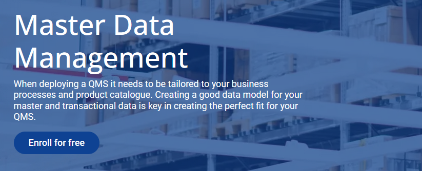 Data modeling and master data - AlisQI Help Center