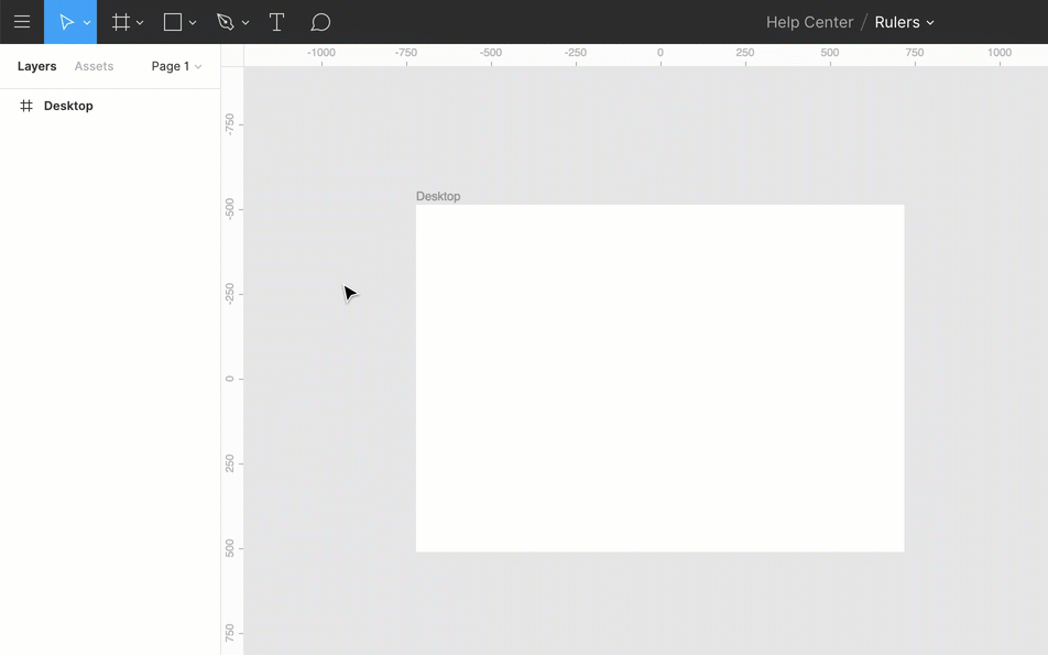 Add guides to the canvas or frames Figma Learn Help Center