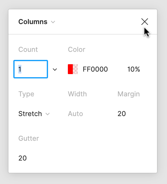 create grid figma