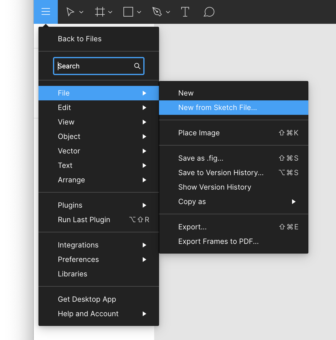 Importing Sketch Files Figma