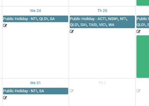 Subscribe to External Public Calendars - Tracker Group Knowledge Base
