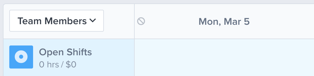 using open shifts zoomshift help docs