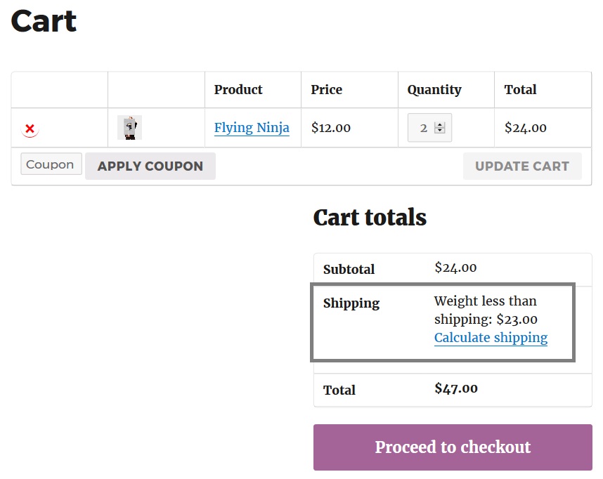Weight based Shipping Rules DotStore Knowledge Base