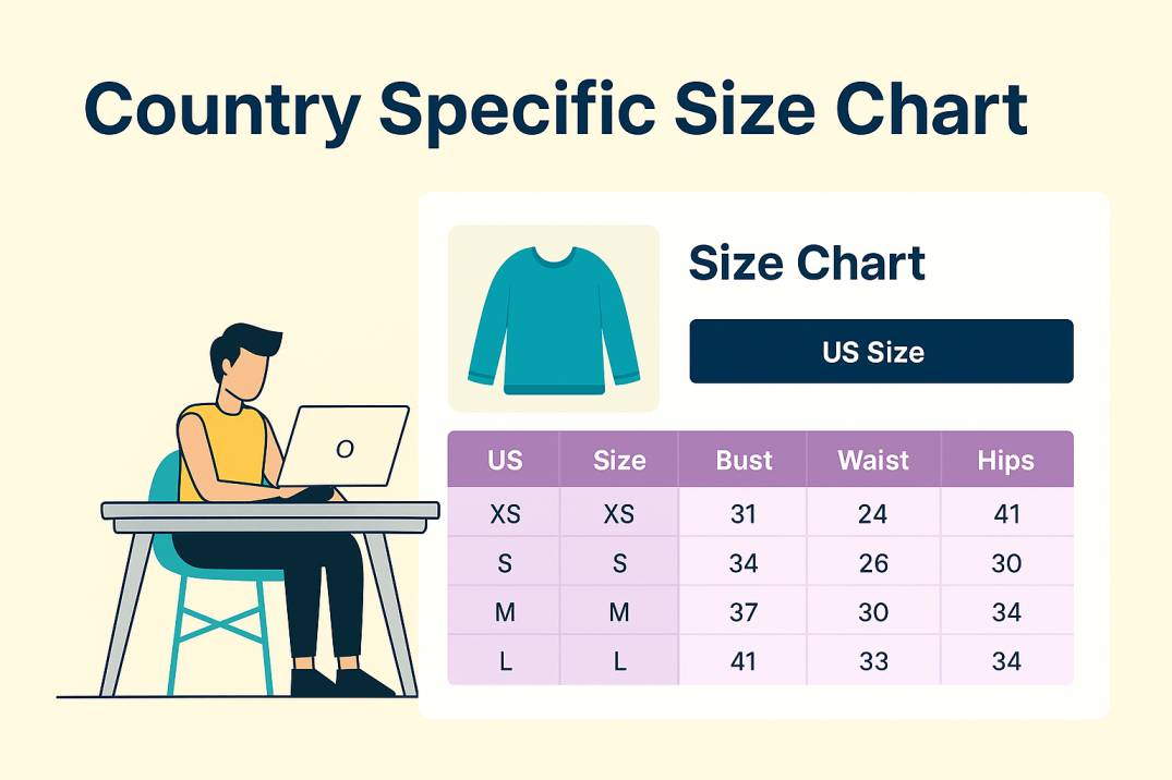 country based size banner