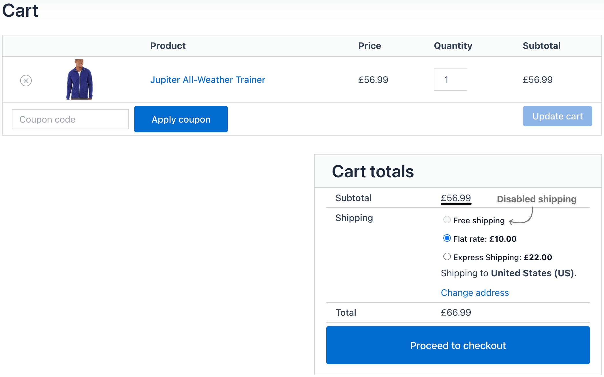 disable shipping checkout