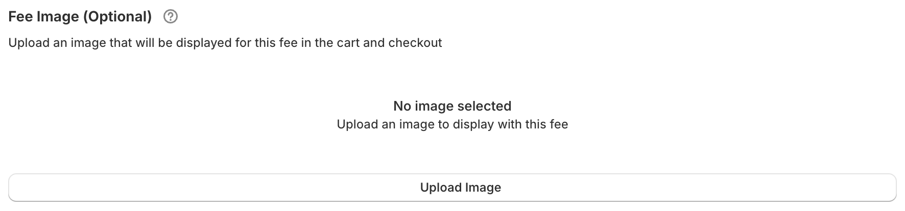 Add fee image