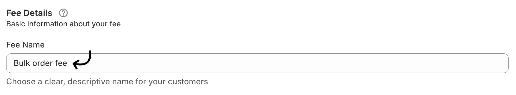 bulk order fee title