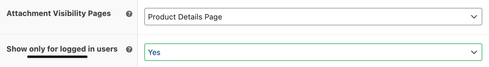 Only for logged in users