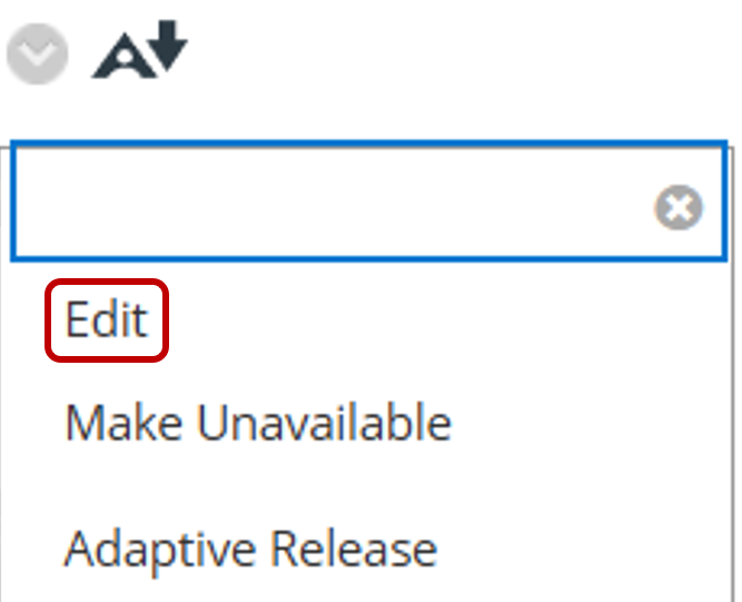 Req square around the Edit option