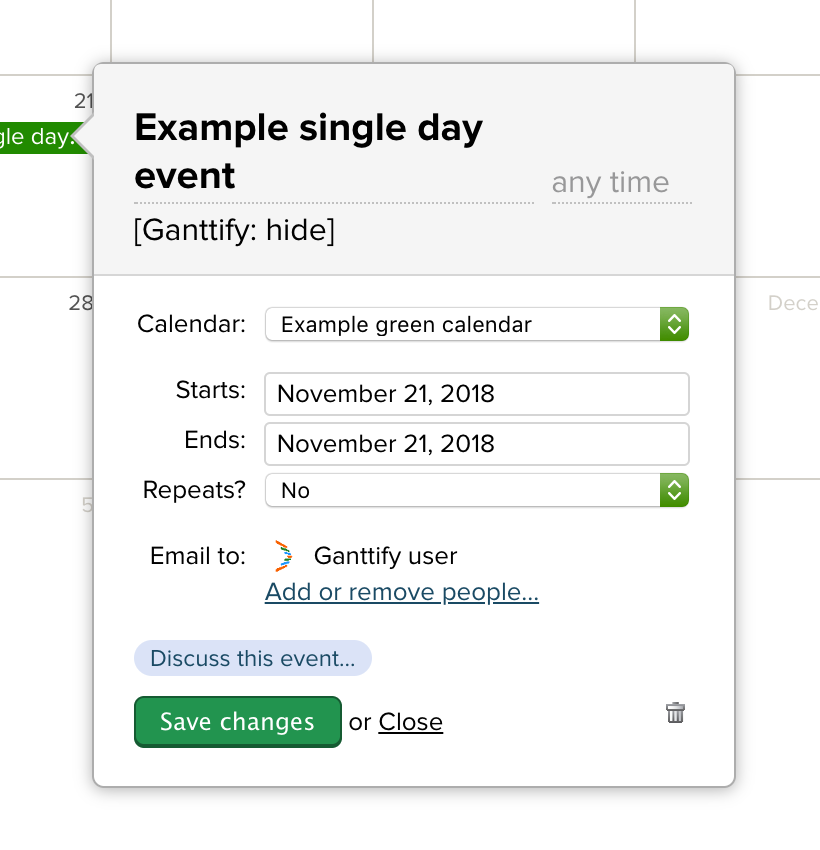 How to hide and show information in your Basecamp 2 Gantt chart