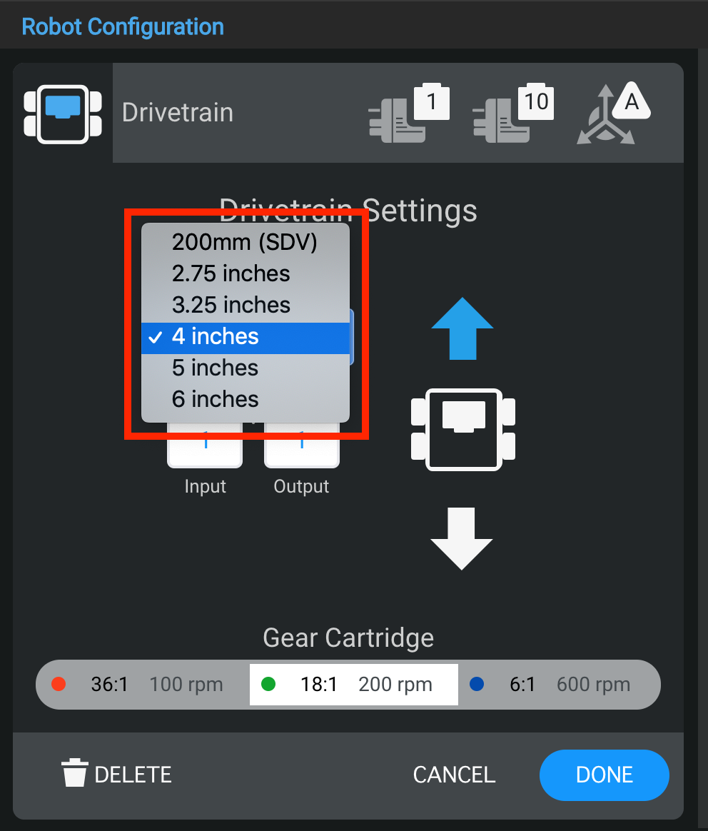 How to Configure a Drivetrain - VEXcode V5 Text - VEX Robotics