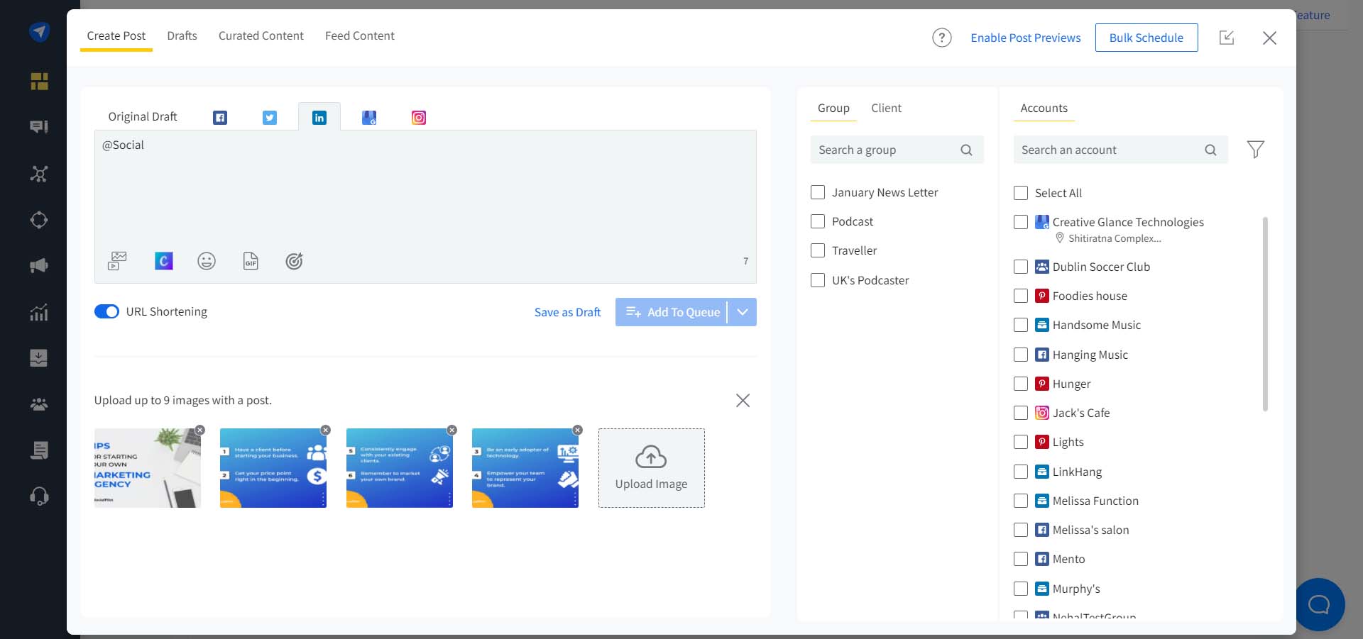 How Can I Customize Posts For LinkedIn SocialPilot Help