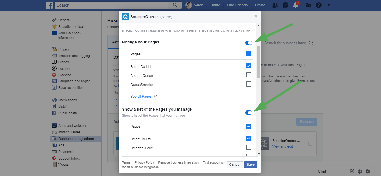 My Facebook Page Or Group Is Missing When I Try To Add It