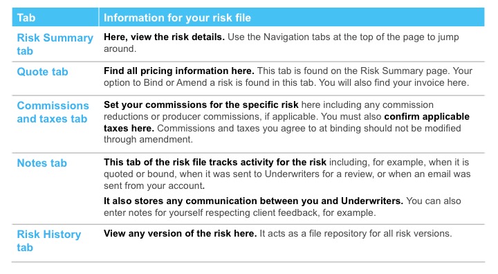 Digital Risk File
