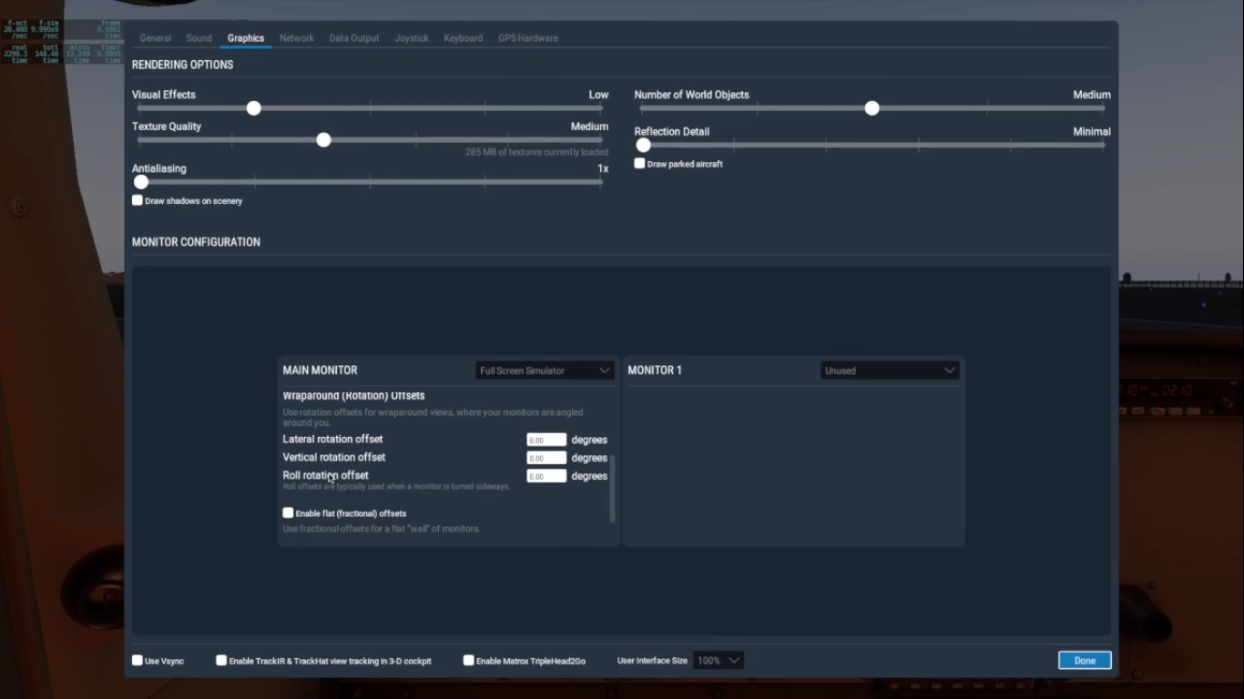 X plane graphics interface files