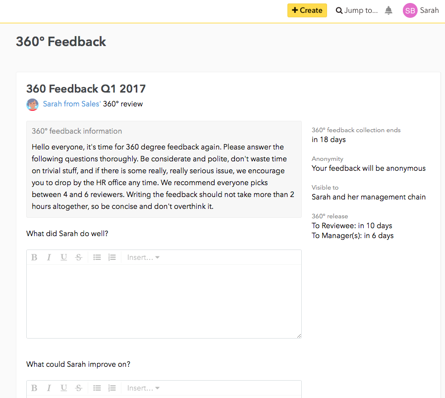 Performance feedback for your boss picture
