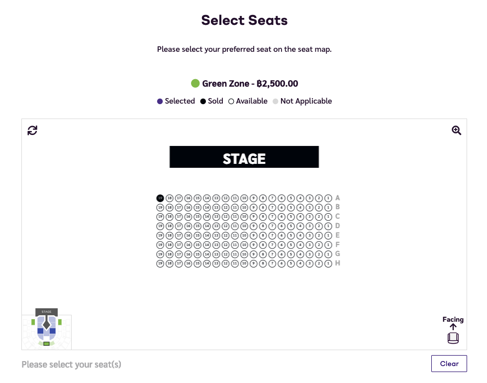 How to buy seating ticket Eventpop Help Center English