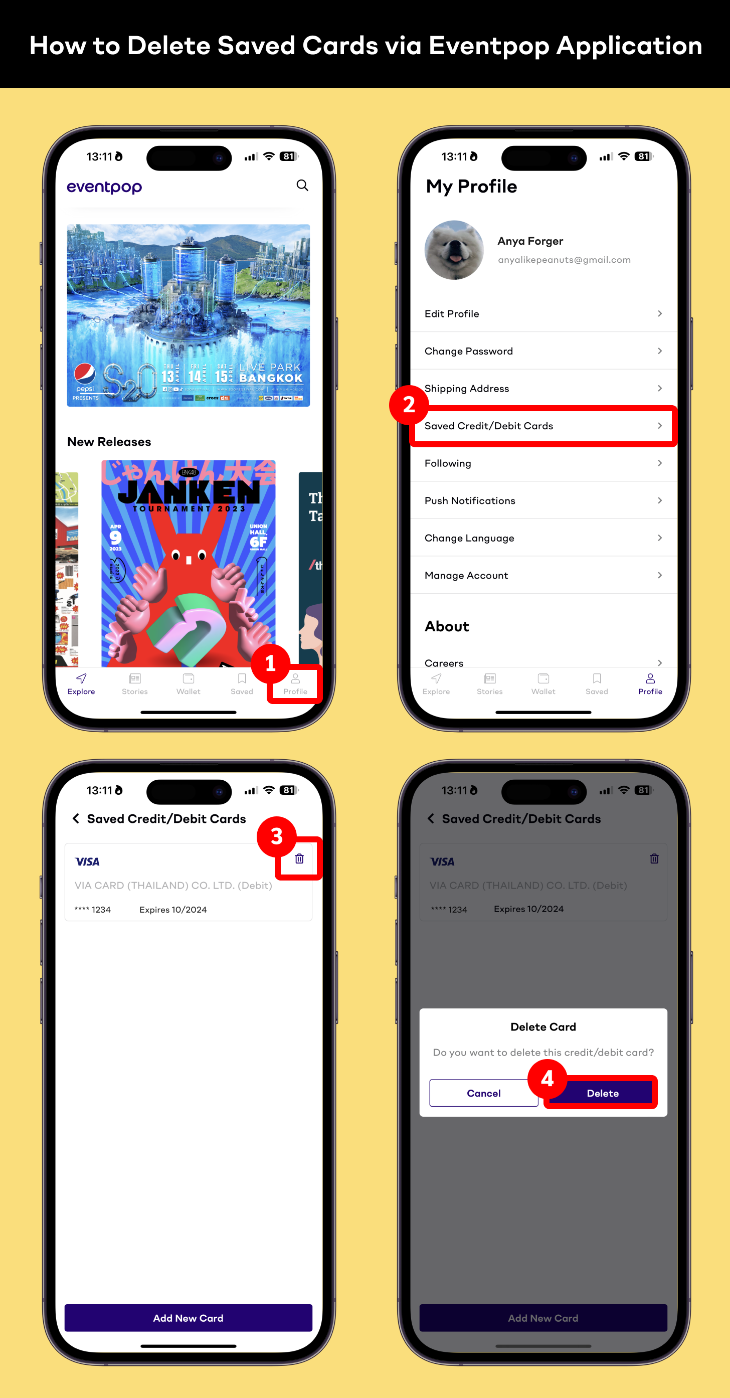 How To Delete Saved Cards Eventpop Help Center English