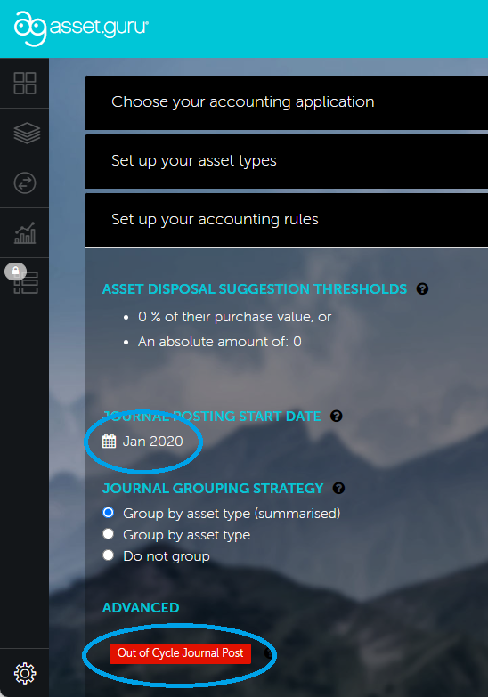 Testing Asset.Guru how to test depreciation journals in QuickBooks