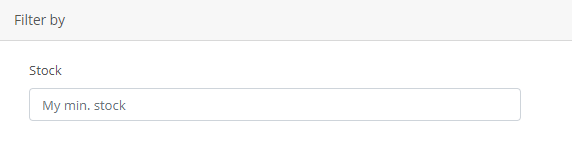 ChannelEngine back-end: filter by